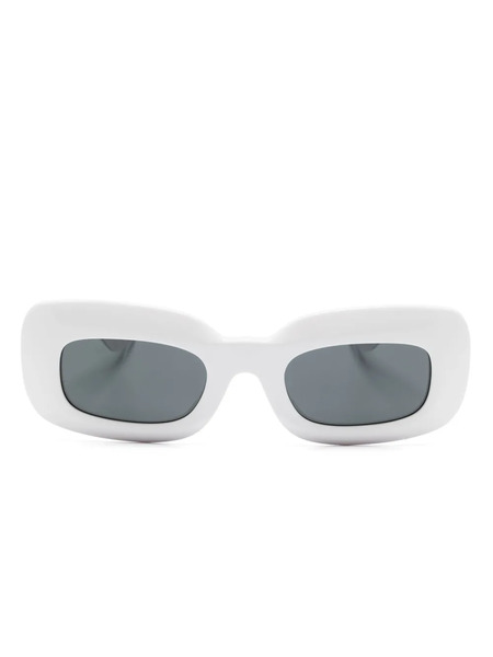  Khaite Gafas De Sol 1966c Con Montura Rectangular - Blanco 