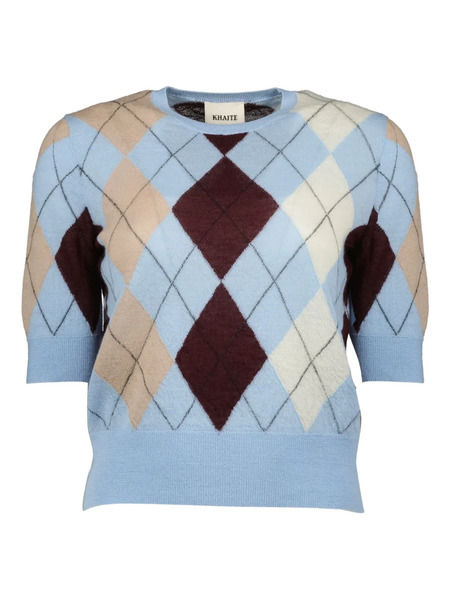  Khaite Jersey Anders A Rombos - Azul 