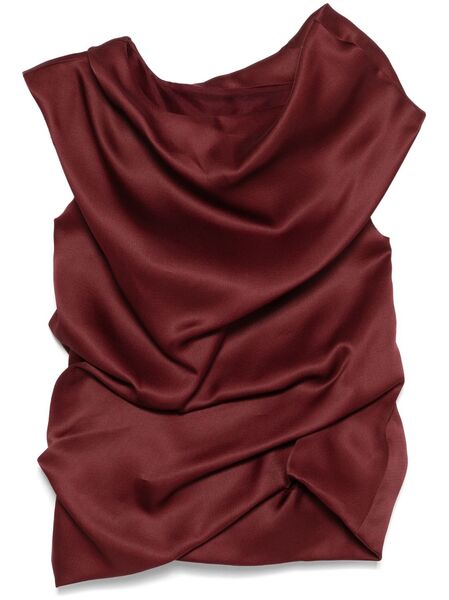  Khaite Top Luola - Rojo 