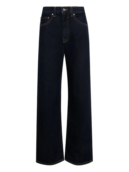  Khaite Vaqueros Bonnie Con Cinco Bolsillos - Azul 