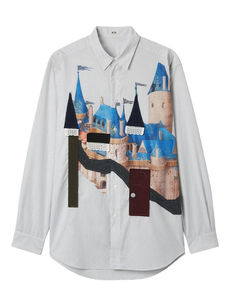  Khoki Camisa A Rayas - Blanco 