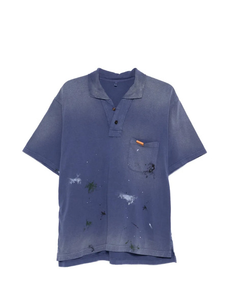  Khoki Polo Con Botones - Azul 