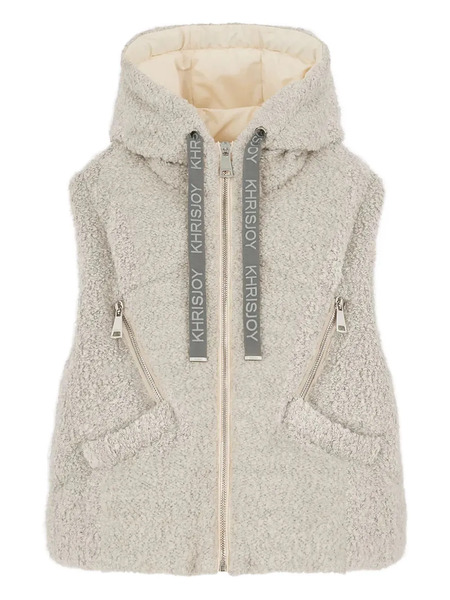  Khrisjoy Chaleco Con Capucha - Gris 