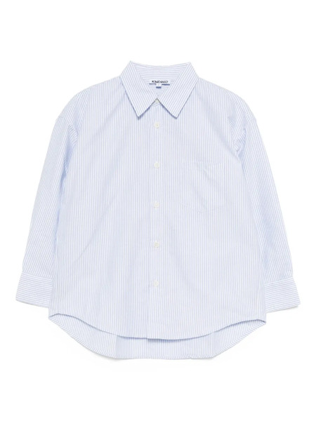  Kindred Camisa A Rayas De Algodón - Azul 
