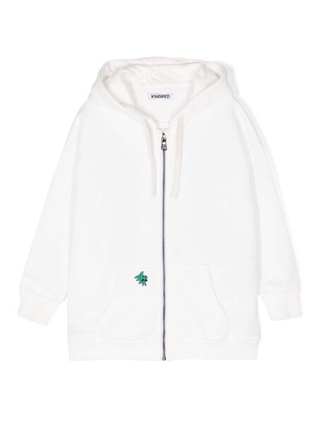  Kindred Sudadera Bordada Con Capucha - Blanco 