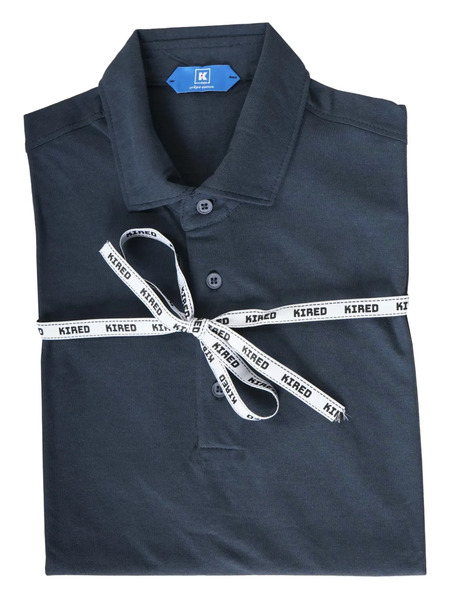  Kired Polo Con Media Botonadura - Azul 