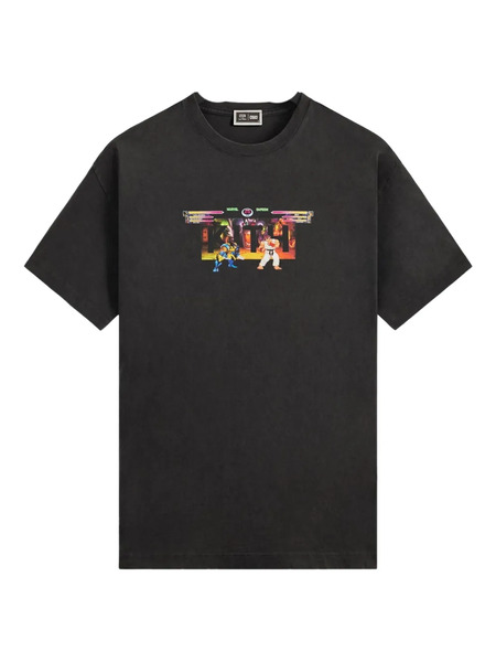  Kith Camiseta Estampada De Kith X Marvel Vs. Capcom - Negro 