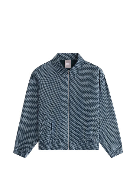  Kith Chaqueta Gesa Con Logo Estampado - Azul 