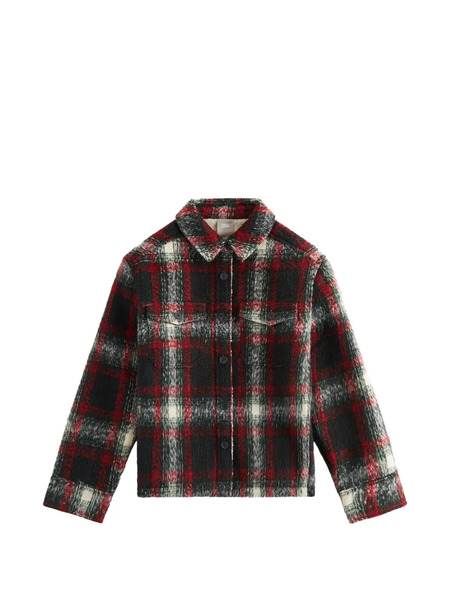  Kith Chaqueta Oversize A Cuadros - Negro 