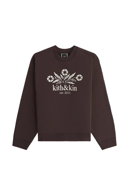  Kith Sudadera Kith & Kin Con Cuello Redondo - Marrón 