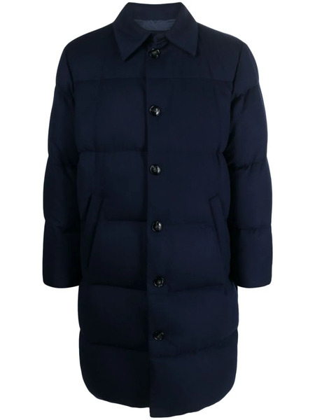  Kiton Abrigo Oversize De Cachemira - Azul 