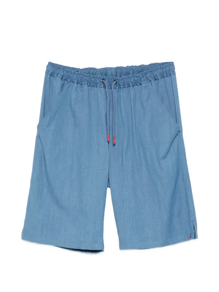  Kiton Bermudas Con Cordones - Azul 