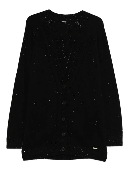  Kiton Cárdigan Con Botones - Negro 