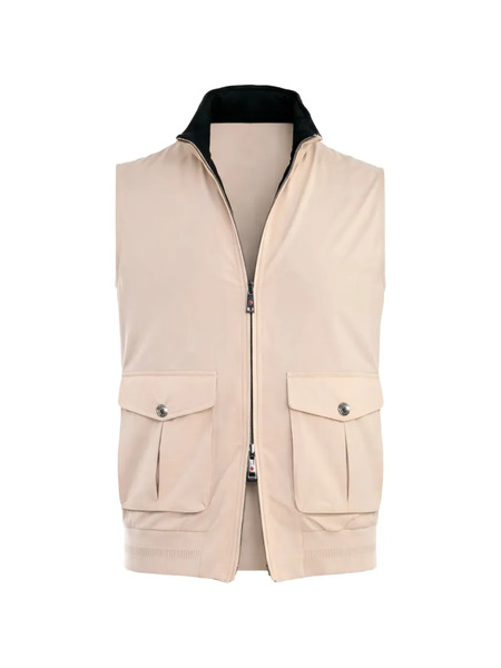  Kiton Chaleco Kired Reversible - Neutro 