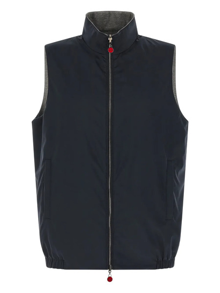  Kiton Chaleco Reversible - Gris 