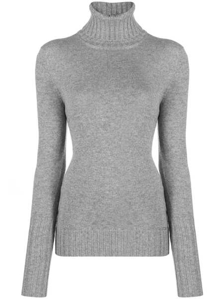  Kiton Jersey Con Cuello Vuelto - Gris 