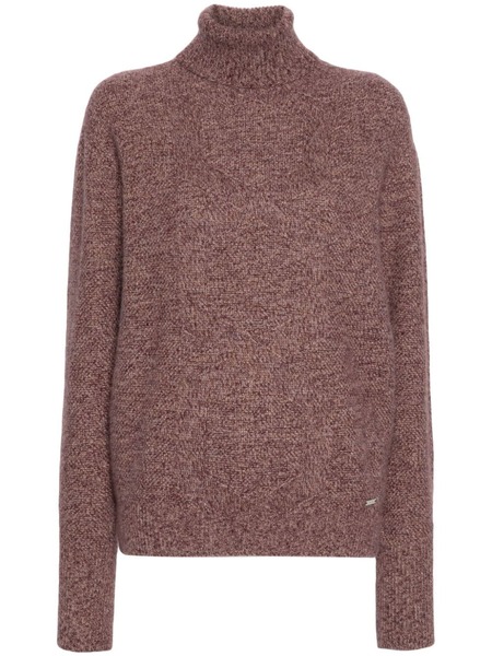  Kiton Jersey Con Cuello Vuelto - Rojo 