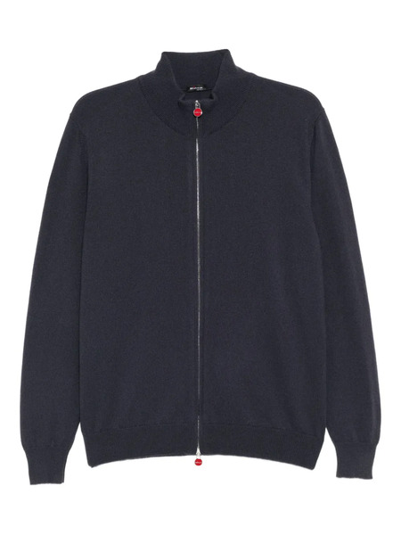  Kiton Jersey Con Logo Estampado - Azul 