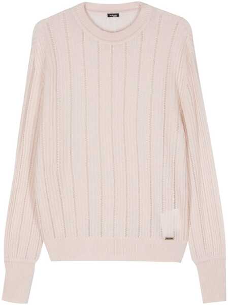  Kiton Jersey Con Ribete Calado - Neutro 