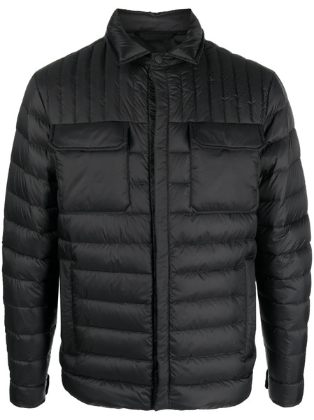  Kiton Sobrecamisa Acolchada - Negro 