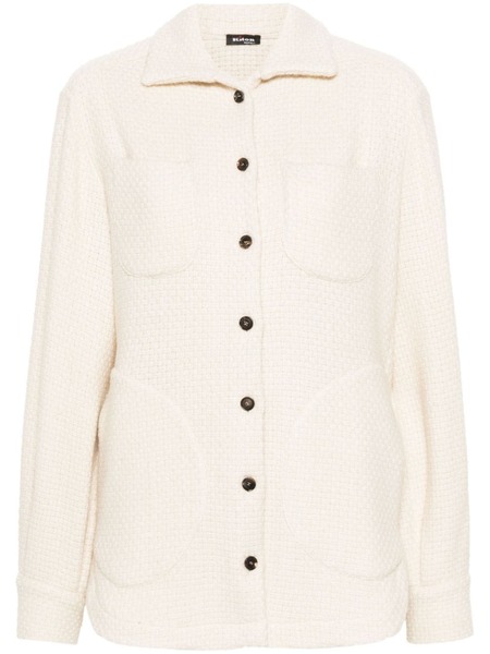  Kiton Sobrecamisa Con Botones - Neutro 