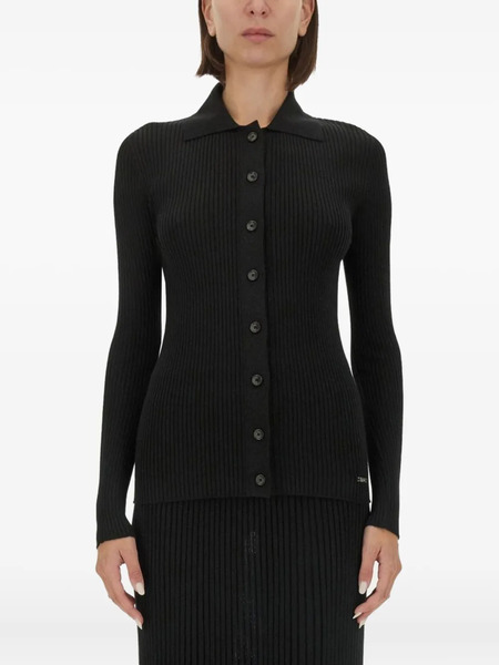  Kiton Top Con Botones - Negro 