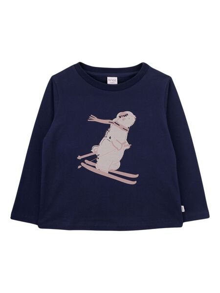  Knot Camiseta Bear - Azul 