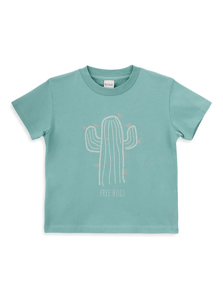  Knot Camiseta Cactus - Verde 