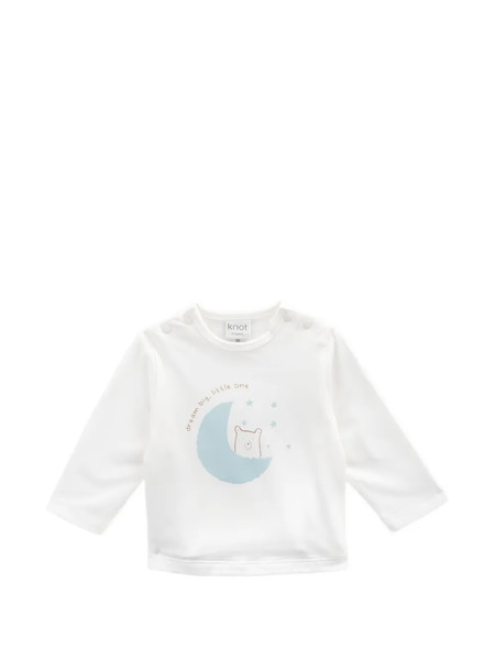  Knot Camiseta Celestial Bear - Blanco 