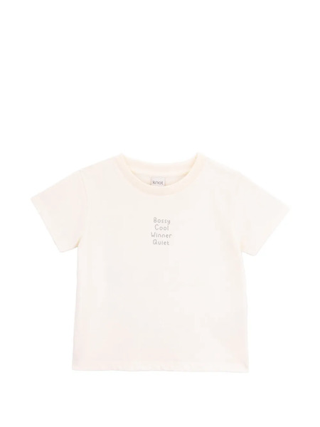  Knot Camiseta Cousin - Neutro 