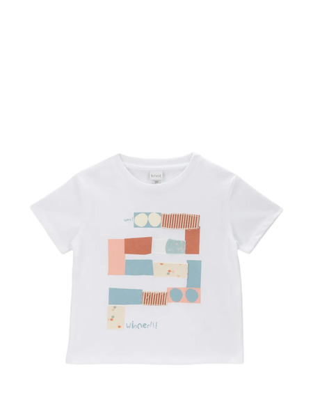 Knot Camiseta Game On - Blanco 