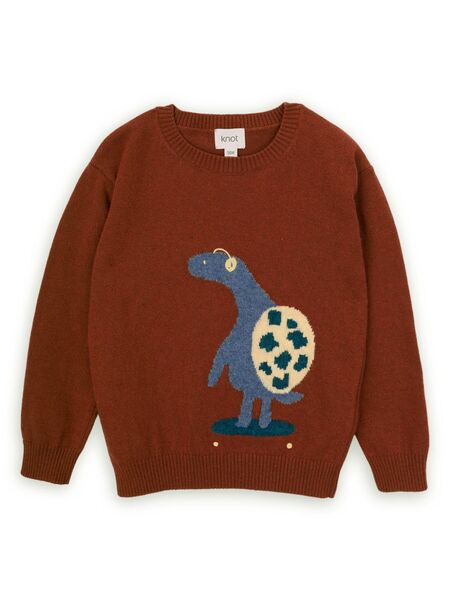  Knot Jersey Turtle Skater - Rojo 