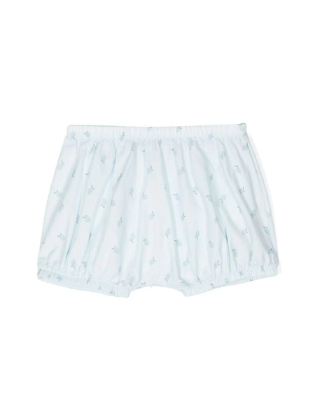  Knot Jo Cotton Shorts - Azul 