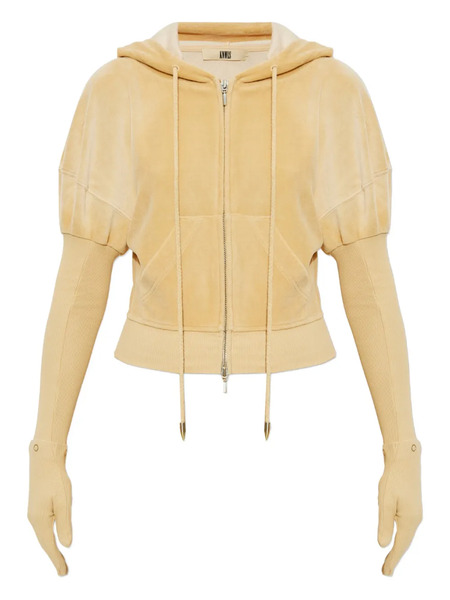  Knwls Sudadera Paris Con Capucha - Amarillo 