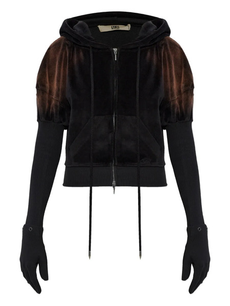  Knwls Sudadera Paris Con Capucha - Marrón 