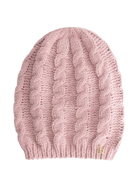  Kocca Gorro De Punto De Ochos - Rosa 