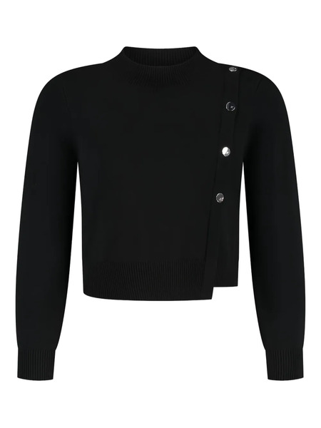 Kocca Jersey Con Botones - Negro 