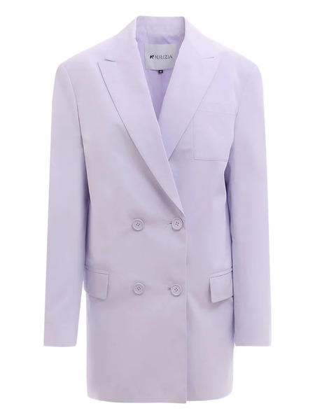  Krizia Button Jacket - Morado 