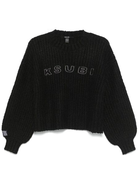  Ksubi Jersey The Bookie Knit - Negro 