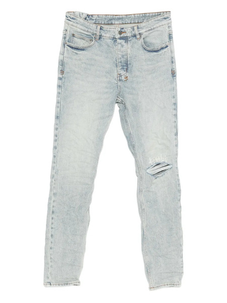  Ksubi Vaqueros Con Detalles Envejecidos - Azul 