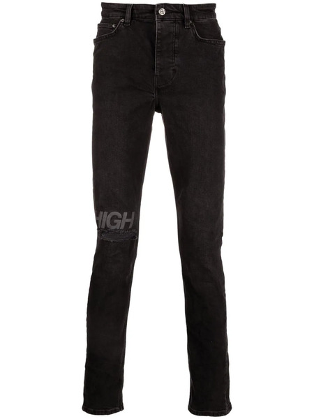  Ksubi Vaqueros Con Motivo High - Black 