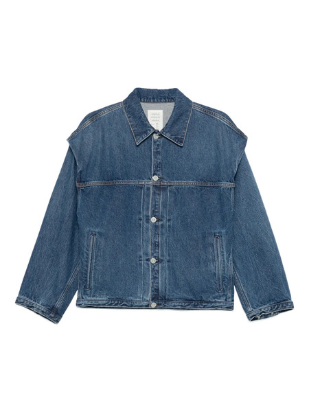  Kuro Chaqueta Con Botones - Azul 