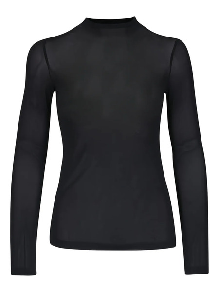  Kz_k Studio Blusa Libre Estilo Slip-on - Negro 