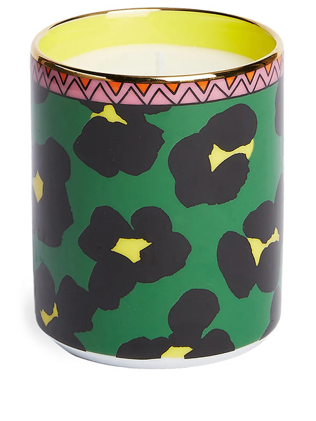  La Doublej Vela Flower Leopard - Verde 