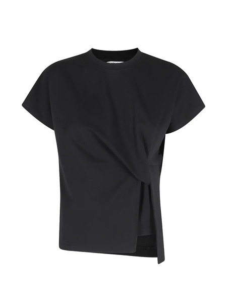  La Piscine Camiseta Drapeada - Negro 