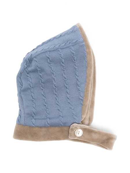  La Stupenderia Gorro Con Ribete - Azul 