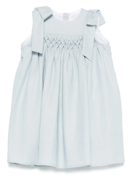  La Stupenderia Vestido De Lino - Azul 
