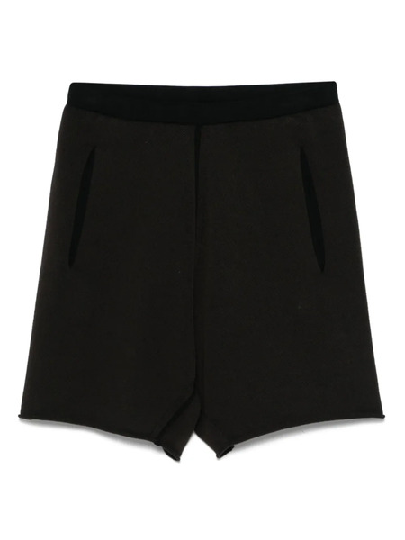  Label Under Construction Bermudas De Algodón - Negro 