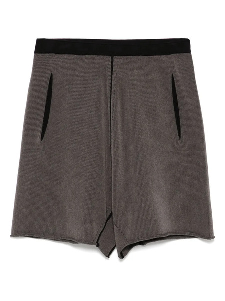  Label Under Construction Bermudas De Algodón - Negro 