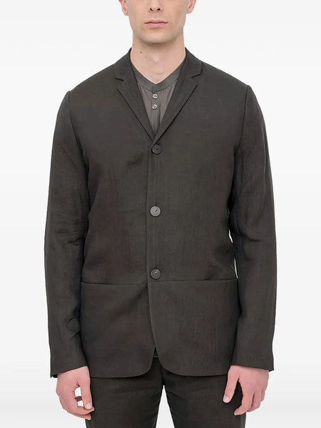  Label Under Construction Blazer Con Botones - Marrón 